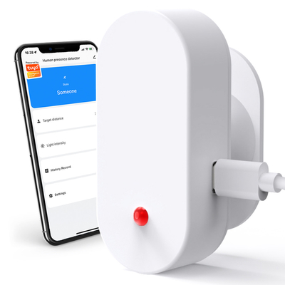 kupować Tuya Detektor Inteligentne ciało ludzkie PIR Sensor Radar Detektor ruchu Sensory wsparcia domowego asystenta obecność człowieka produkcja online