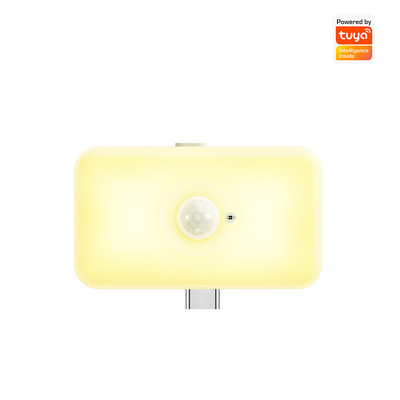 kupować Tuya WIFI PIR Czujnik ruchu Czujnik ciała ludzkiego Smart LED Night Light Detection App Voice Works With Alexa Google Home Nadaje się do sypialni, kuchni, schodów i korytarzy produkcja online