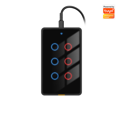 kupować Tuya WiFi Wall Touch Switch Type C, bezprzewodowy RF433, z czasomierzem i sterowaniem głosowym, kompatybilny z aplikacjami Alexa, Google Home i Smart Home produkcja online