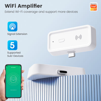 buy Wzmacniacz sygnału WiFi Tuya Smart, repeater, przedłużacz sieci bezprzewodowej, penetrator ścienny, obsługuje wiele urządzeń produkcja online