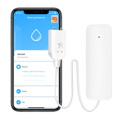 Dobra cena. Tuya Smart Wifi Sensor Ucieczki Wody Detektor Powodziowy Smart life APP Powiadomienia Alerty Alarm Bezpieczeństwo w domu w Internecie
