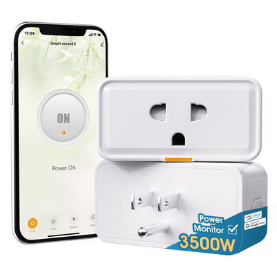 Dobra cena. Tuya gniazdo Timing Power Monitor Smart Life Alexa Google Home WIFI Smart Plug 16A Gniazdo Smart Home w Internecie