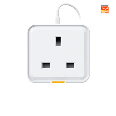 Dobra cena. Tuya Smart Home Plug: UK Socket Travel Adapter z typem C, 16A WiFi RF433, App & Voice Control, Kompatybilny z Alexa w Internecie