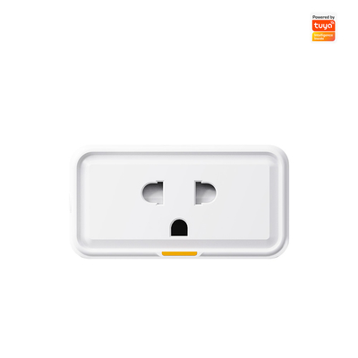Dobra cena. Tuya Smart WiFi Socket 16A Plug z czasem, monitorowaniem mocy, kompatybilnością Alexa i Google Home, aplikacją Smart Life dla inteligentnego domu w Internecie